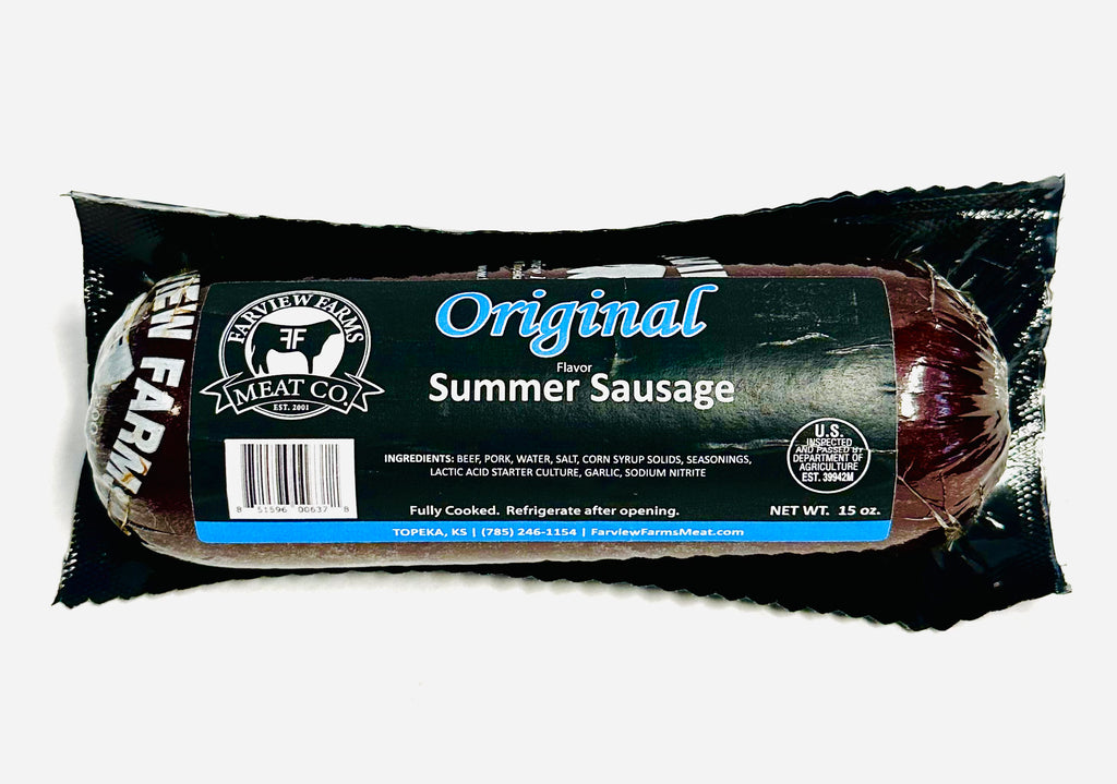 Original summer sausage 15 oz