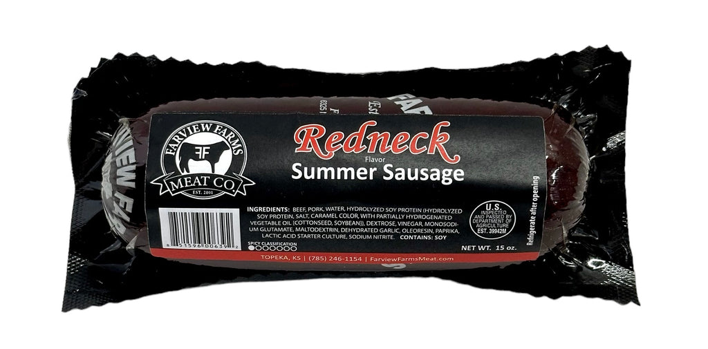 Redneck summer sausage- 15 oz