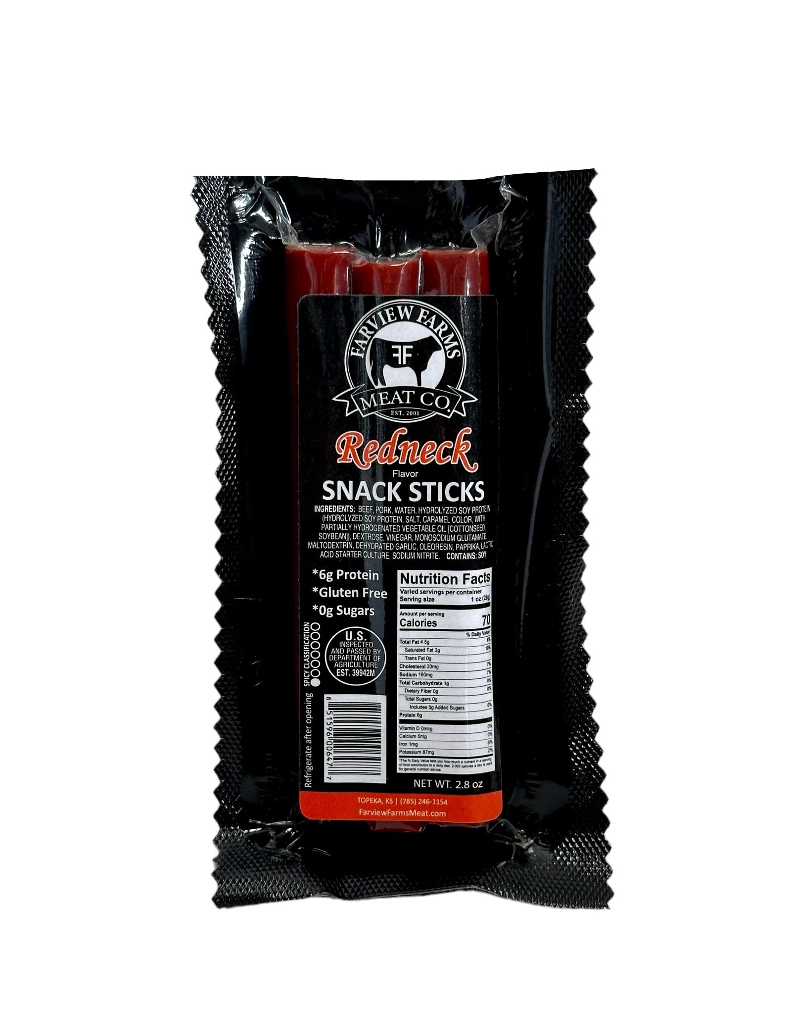 Redneck Snack Sticks- 2.8 oz